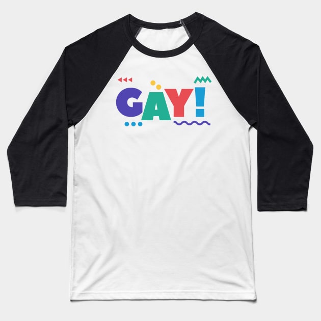 Gay Baseball T-Shirt by Trans Action Lifestyle